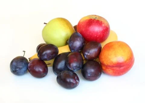 Various fruits Stock Photos