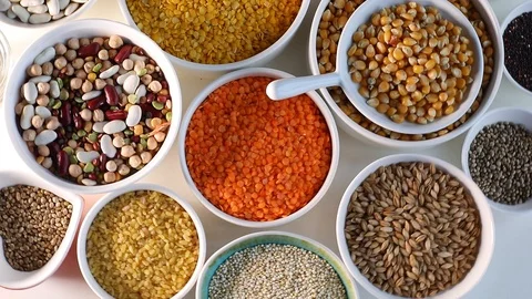 Various grain Stock Footage 98303999