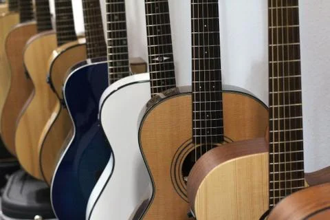 Various Guitars Stock Photos