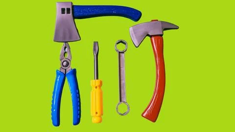 Various hardware tools Stock Photos