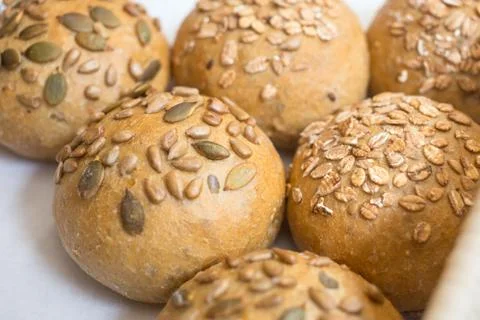 Various healthy bread Stock Photos