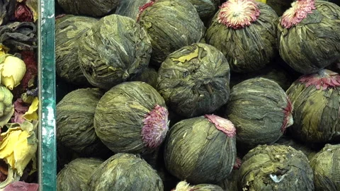 Various herbal teas as background. Stock Footage 120514938