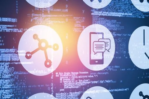 Various icons Stock Illustration