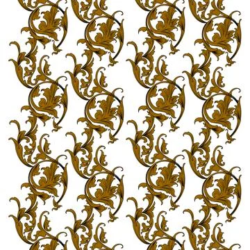 Various intricate patterns in neutral tones on a clean white backdrop Stock Illustration