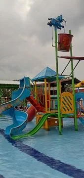 Various Kinds of Rides to Slide Stock Photos