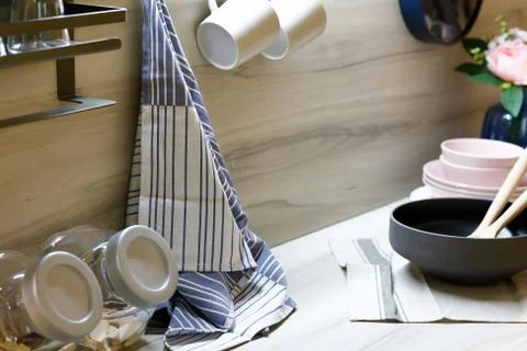Various kitchen utensils Stock Photos