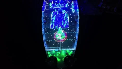 Various Lights - Norfolk, VA Video stock 336391698