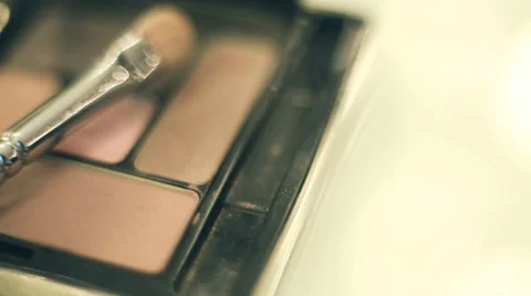 Various makeup tools Stock Footage 59606238