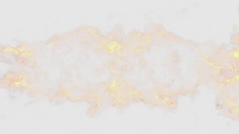 Various manifestations of fire on a transparent background Stock Footage 303857438