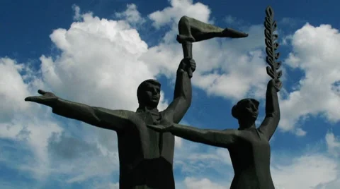 Various monuments Stock Footage 7737181