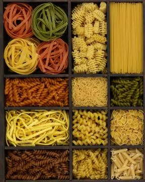 Various noodles Stock Photos
