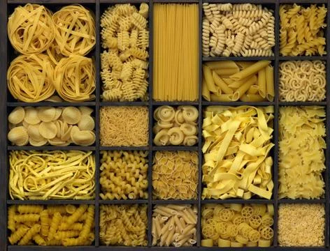 Various noodles Stock Photos