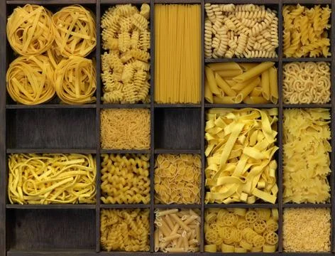 Various noodles Stock Photos