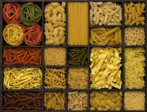 Various noodles Stock Photos
