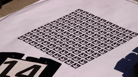 Various number on robots Stock Footage 93526567