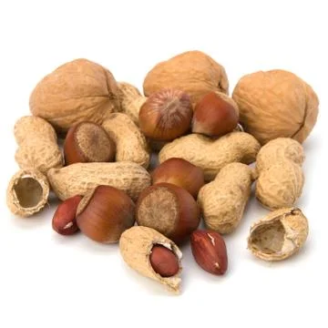 Various nuts mix Stock Photos