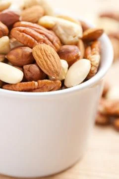 Various nuts Stock Photos