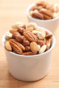 Various nuts Foto stock