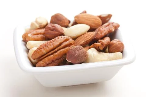Various nuts Foto stock
