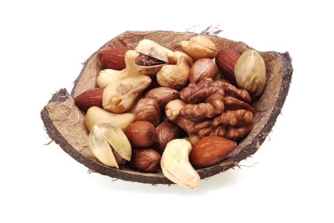 Various nuts Stock Photos