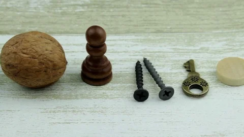 Various objects close up Stock Footage 82052606