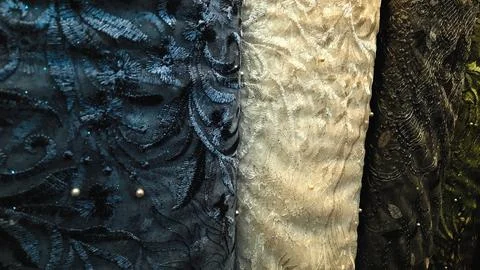 Various pattern of batik, indonesian heritage fabric clothes  ethnic wallpaper 写真素材
