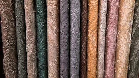 Various pattern of batik, indonesian heritage fabric clothes  ethnic wallpaper 写真素材