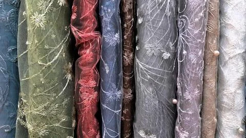 Various pattern of batik, indonesian heritage fabric clothes  ethnic wallpaper 写真素材