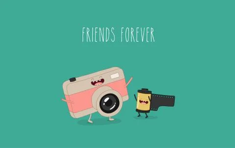 Various Photo Camera Designs Stock Illustration