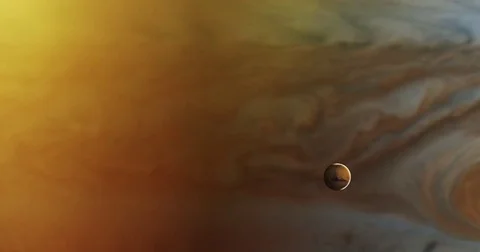 Various Planets  in Deep Space Animations Stock Footage 77221715