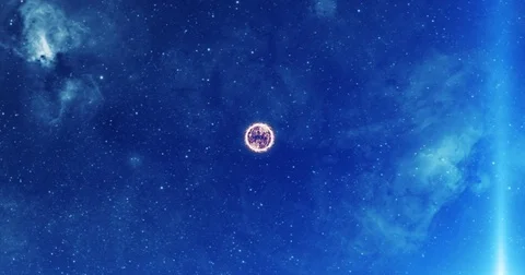 Various Planets  in Deep Space Animations Stock Footage 77526524