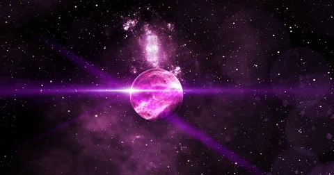 Various Planets  in Deep Space Animations Stock Footage 77601765