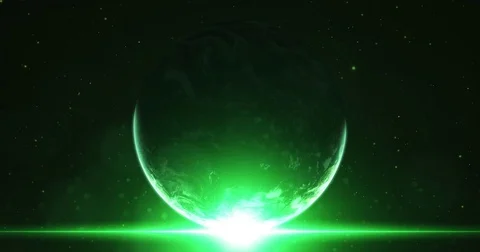 Various Planets  in Deep Space Animations Stock Footage 77612695