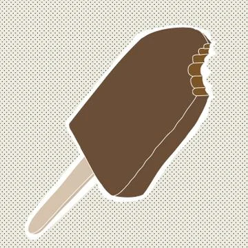 Various popsicles Stock Illustration