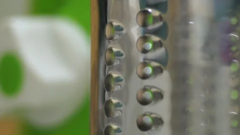 Various Professional Grater Tools And Stainless Steel Blade Stock Footage 298670204