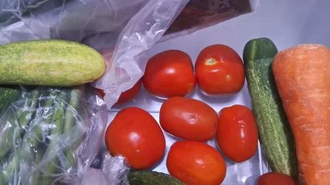 A Various of raw vegetables Stock Photos