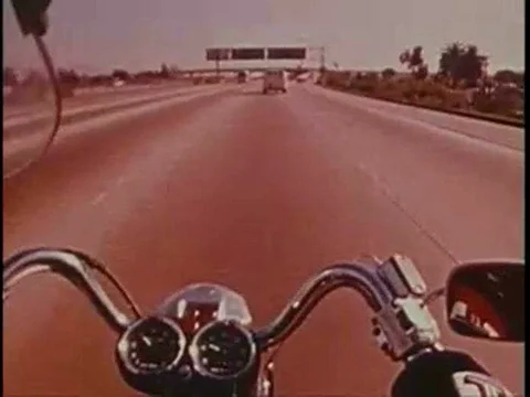 Various riders demonstrate maneuvers emphasizing road safety measures in aƒ Stock Footage 75275701