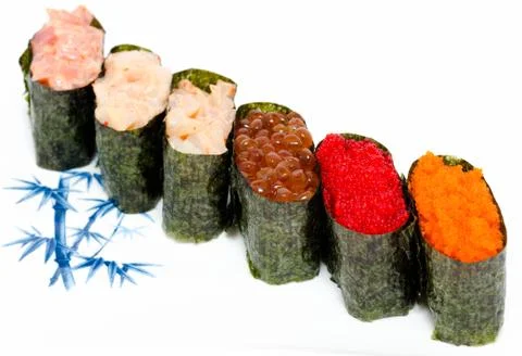 Various sashimi Stock Photos