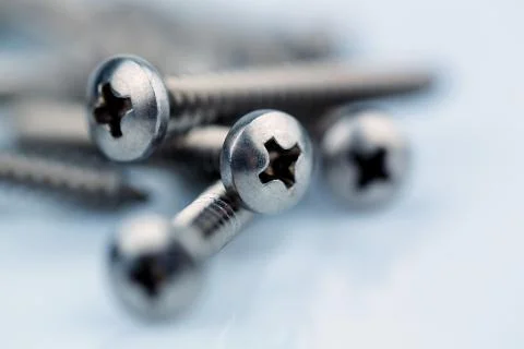 Various screws Stock Photos
