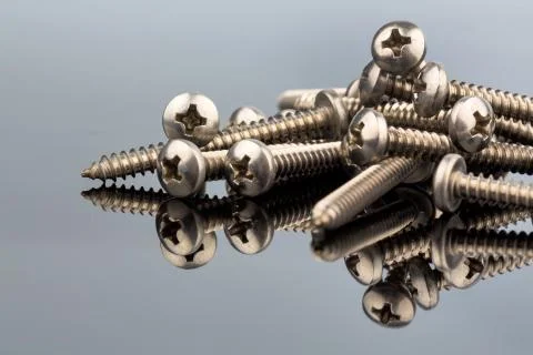 Various screws 스톡 사진