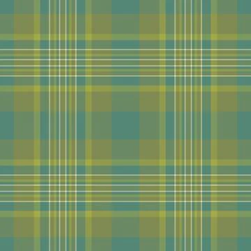 Various seamless tartan background, vibrant check plaid texture. 1940s text.. Stock Illustration