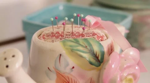 Various Sewing Room 3.mp4 Stock Footage 47283916