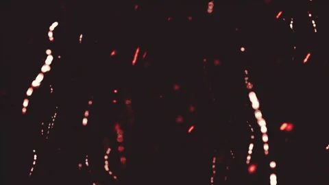 Various shapes moving randomly. Video stock 294032379