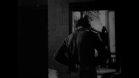 Various shots of young men practicing welding, Sheffield UK 1946 스톡 동영상 133387567