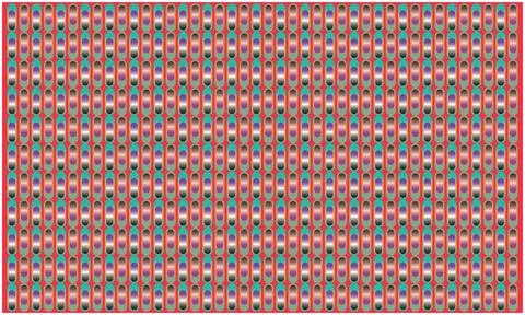 Various slider button on dark red background Stock Illustration