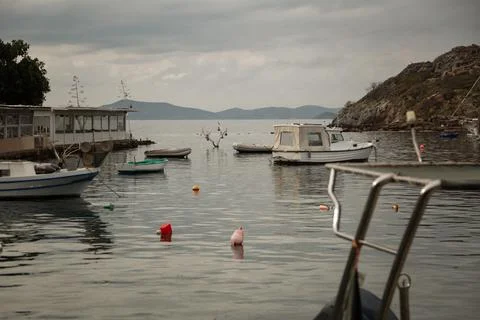 Various small boats Stock Photos