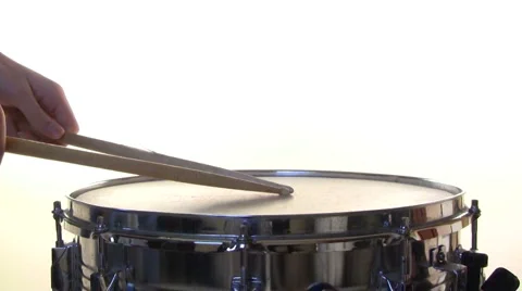 Various snare drum patterns Stock Footage 1023407