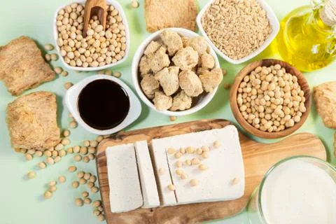 Various soy products Фото
