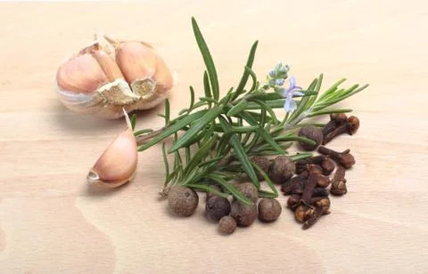 Various spices Stock Photos