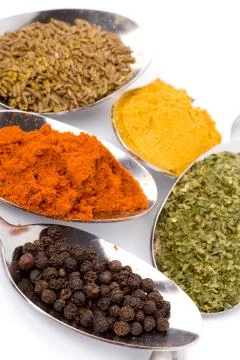 Various spices Stock Photos